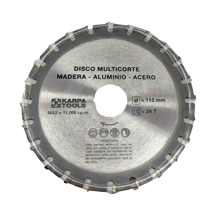 Disco de Corte Multiusos para Metales y Materiales Duros
