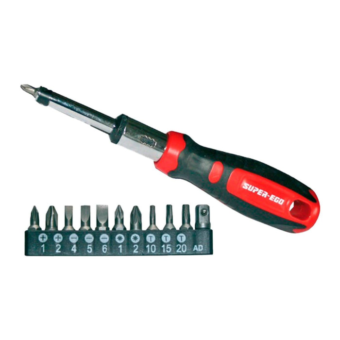 Destornillador 12 en 1 con puntas imantadas - F02023200