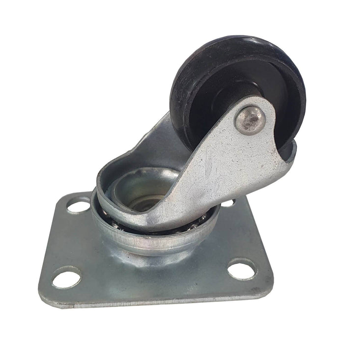 Rueda giratoria gayner plástico 25 mm con base atornillable