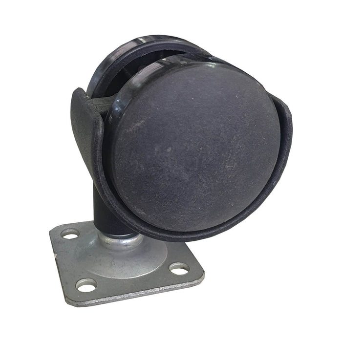 Rueda giratoria gayner plástico 45 mm con base atornillable