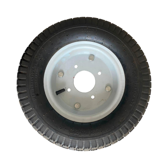 Rueda neumática 400x150 mm con llanta metálica