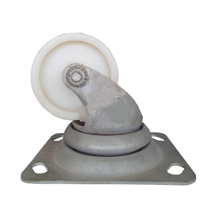 Rueda giratoria Alex nylon 75 mm con base atornillable