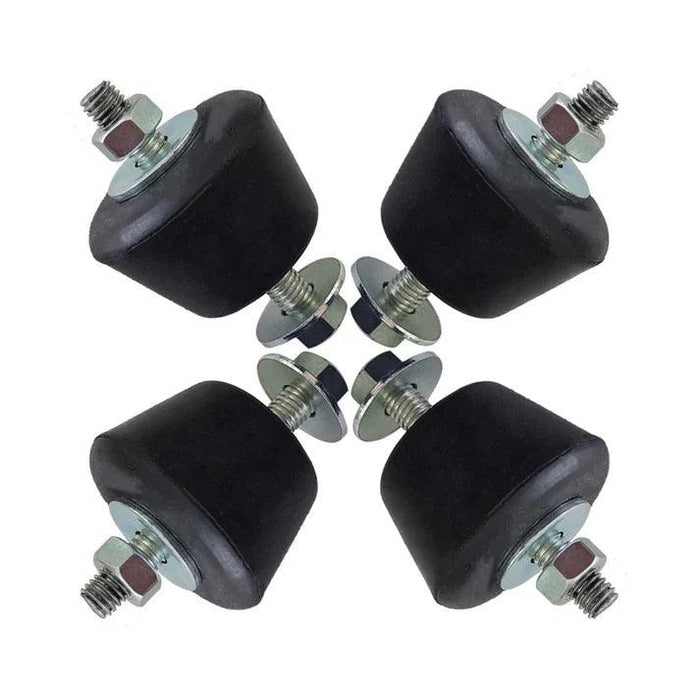 Kit 4 Silentblocks Goma Aire Acondicionado M8 Antivibración