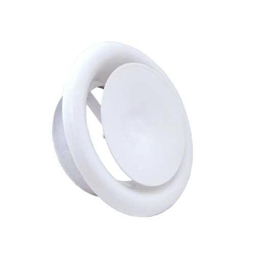 Boca de Impulsión Ventilación Aluminio Blanco