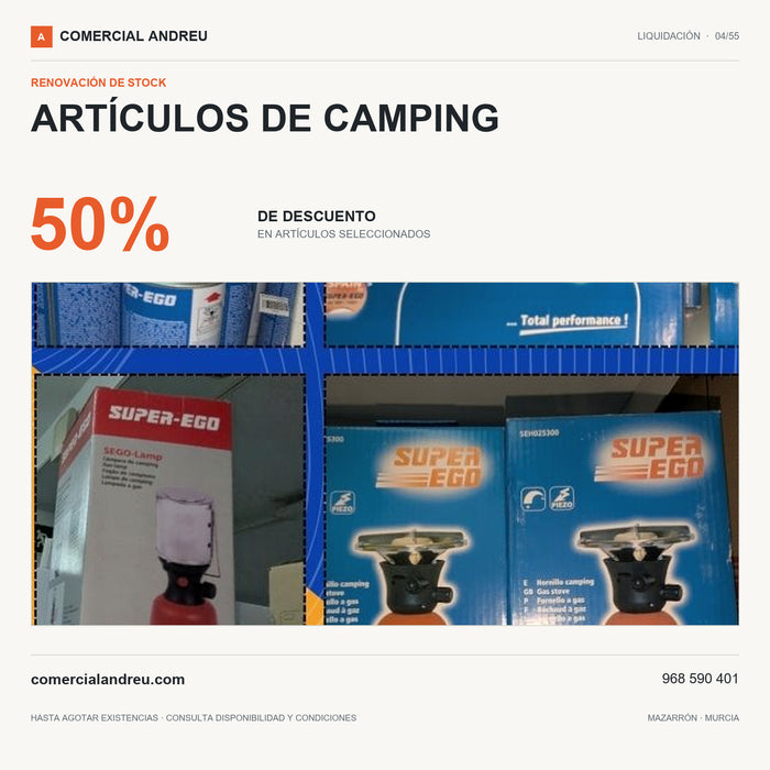 ARTÍCULOS CAMPING