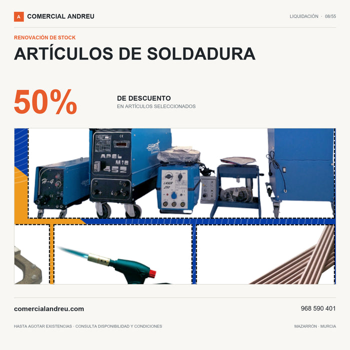 ARTÍCULOS SOLDADURA