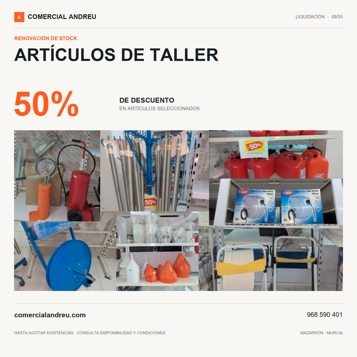 ARTÍCULOS PARA TALLER