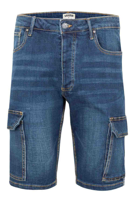Bermudas denim stretch multibolsillos VELILLA