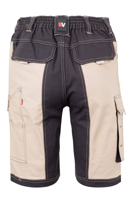 Bermudas canvas stretch bicolor con bolsillos flotantes VELILLA