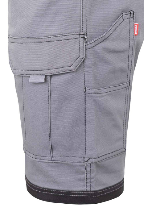 Bermudas canvas stretch bicolor con bolsillos flotantes VELILLA