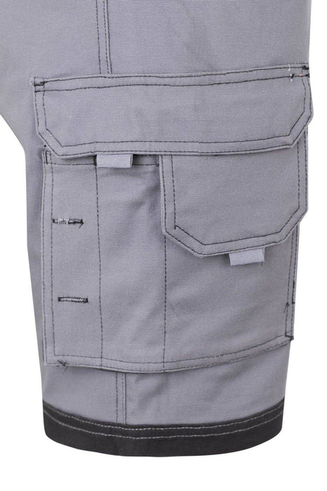 Bermudas canvas stretch bicolor con bolsillos flotantes VELILLA