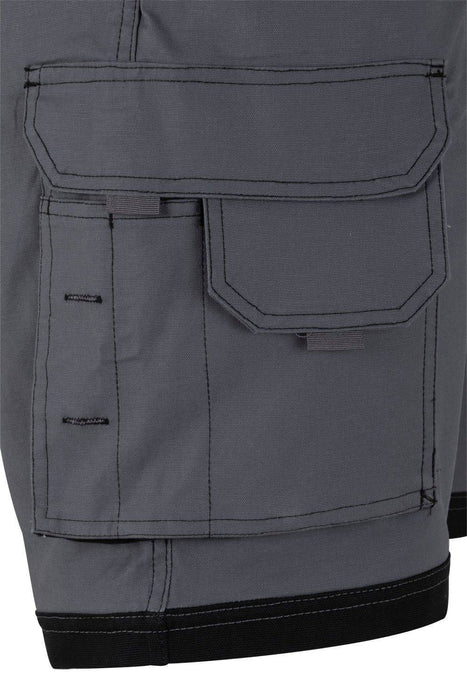Bermudas canvas stretch bicolor con bolsillos flotantes VELILLA