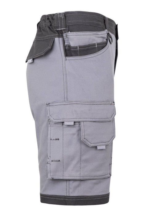 Bermudas canvas stretch bicolor con bolsillos flotantes VELILLA