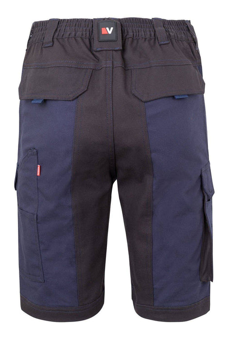 Bermudas canvas stretch bicolor con bolsillos flotantes VELILLA