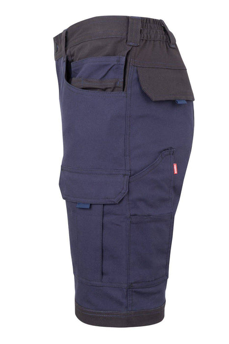 Bermudas canvas stretch bicolor con bolsillos flotantes VELILLA
