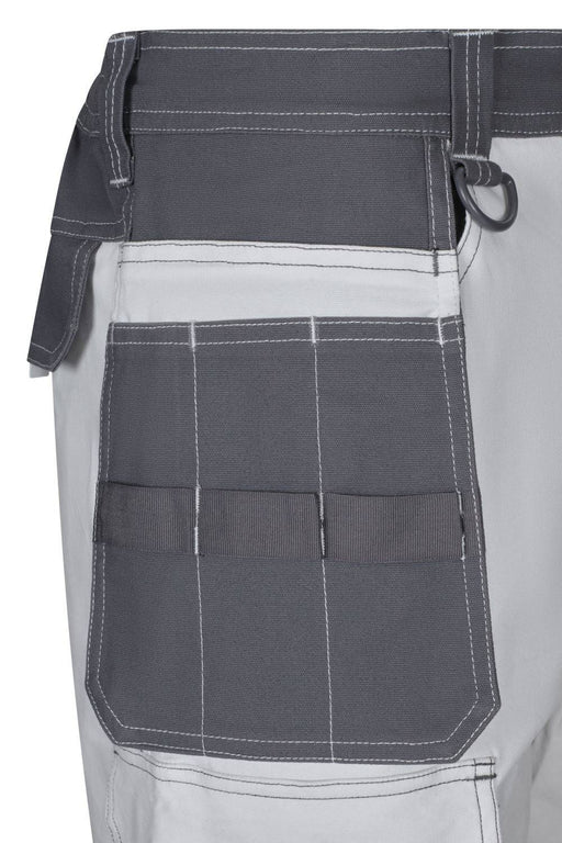 Bermudas canvas stretch bicolor con bolsillos flotantes VELILLA