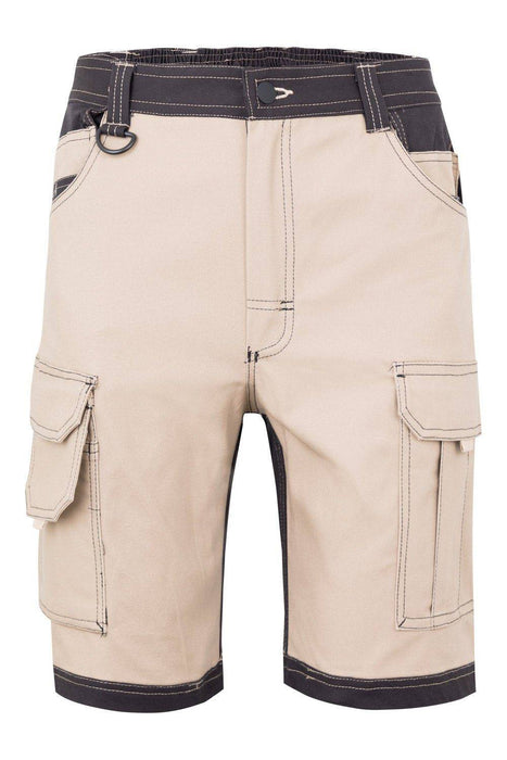 Bermudas canvas stretch bicolor con bolsillos flotantes VELILLA