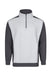 Sudadera bicolor con media cremallera VELILLA 105703