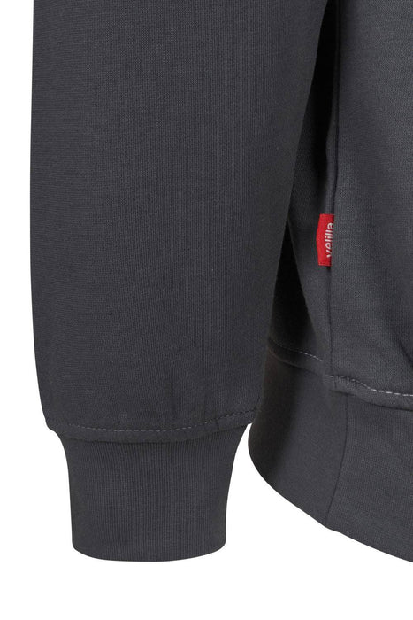 Sudadera bicolor con media cremallera VELILLA 105703