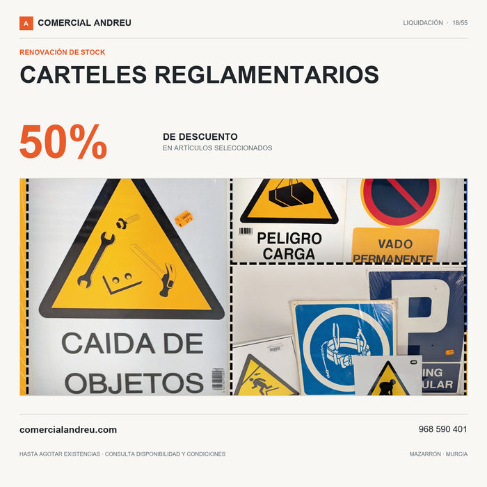 CARTELES REGLAMENTARIOS