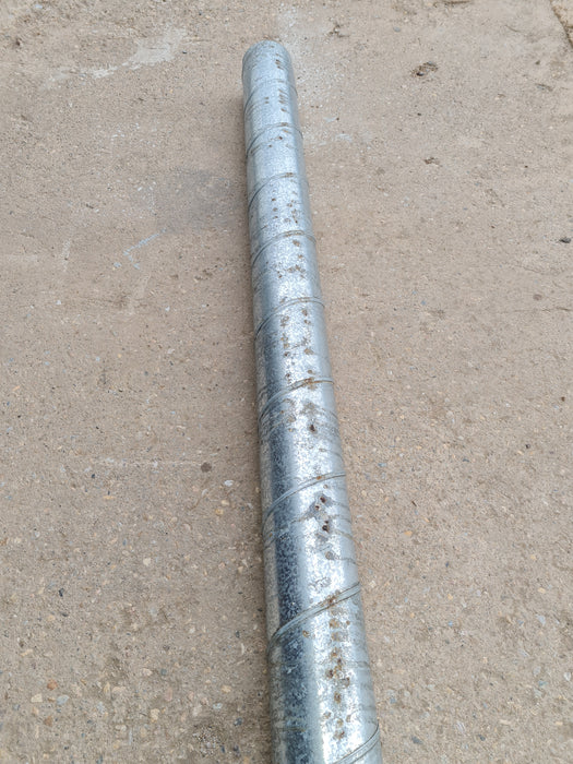 Lote de Tubos de Acero Galvanizado con defecto