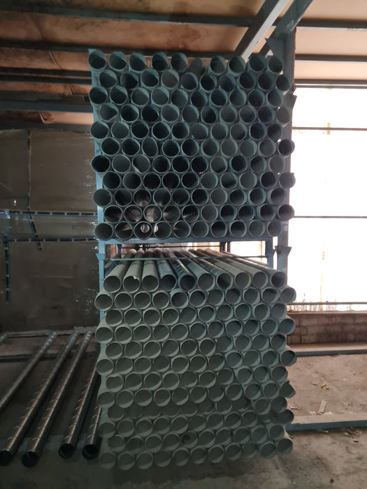 Lote de Tubos de Acero Galvanizado con defecto