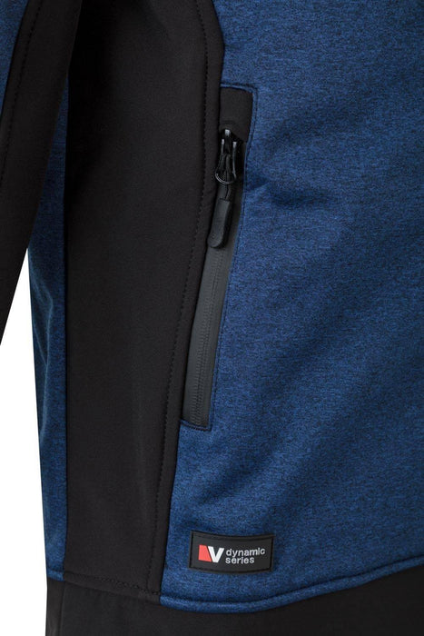 Cazadora soft shell bicolor con capucha VELILLA