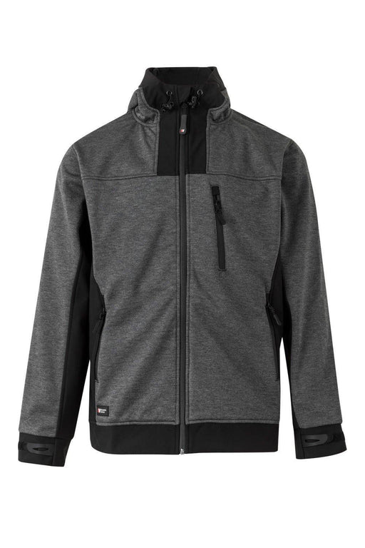 Cazadora soft shell bicolor con capucha VELILLA