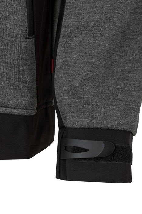 Cazadora soft shell bicolor con capucha VELILLA