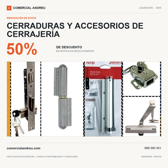 CERRADURAS Y ACCESORIOS CERRAJERÍA