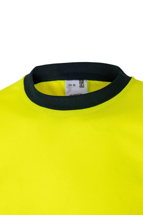 Camiseta técnica bicolor manga corta VELILLA