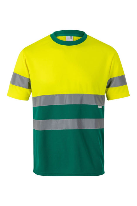 Camiseta técnica bicolor manga corta VELILLA
