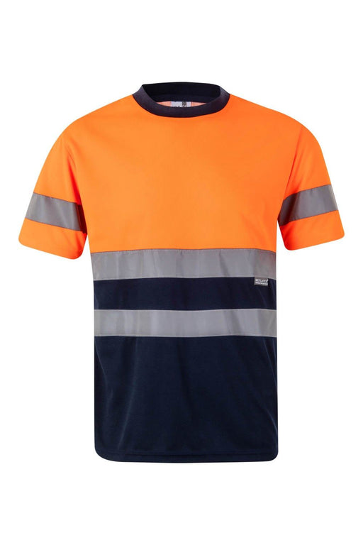 Camiseta técnica bicolor manga corta VELILLA