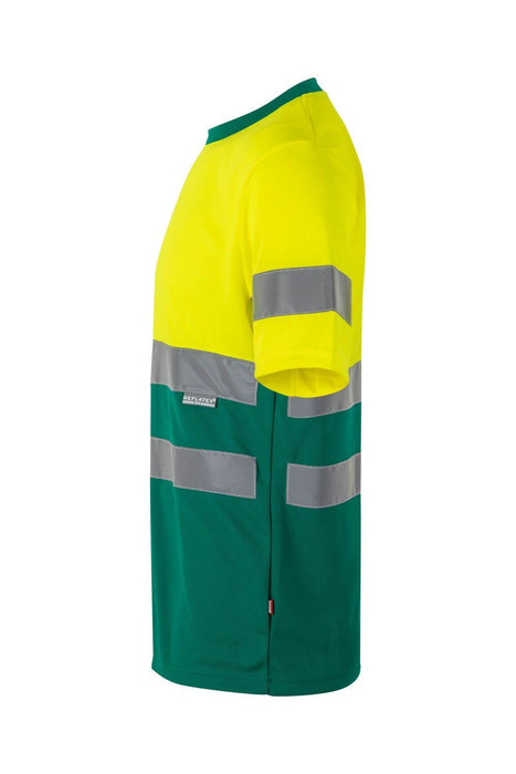 Camiseta técnica bicolor manga corta VELILLA