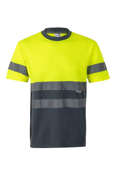 Camiseta técnica bicolor manga corta VELILLA