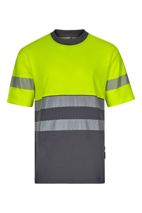 Camiseta algodón bicolor manga corta  cinta segmentada VELILLA