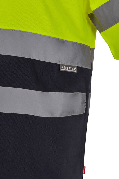 Camiseta algodón bicolor manga corta VELILLA