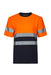 Camiseta algodón bicolor manga corta VELILLA