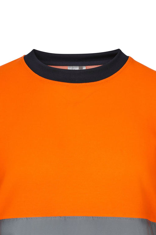 Camiseta algodón bicolor manga corta VELILLA