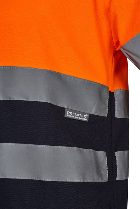 Camiseta algodón bicolor manga corta VELILLA