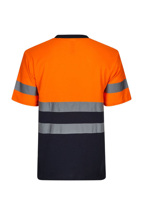 Camiseta algodón bicolor manga corta VELILLA