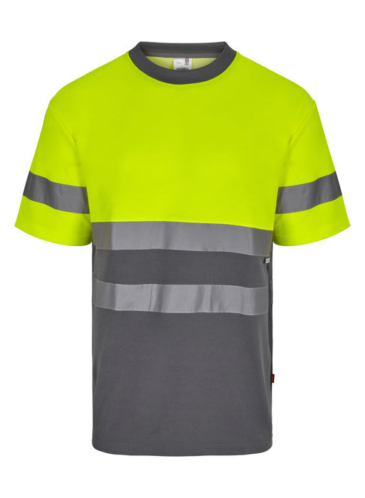 Camiseta algodón bicolor manga corta VELILLA