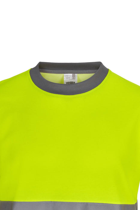 Camiseta algodón bicolor manga corta VELILLA