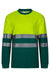 Camiseta algodón bicolor manga larga VELILLA