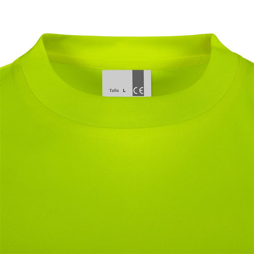 Camiseta poliéster reciclado manga corta cinta segmentada VELILLA