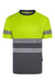 Camiseta poliéster reciclado bicolor manga corta cinta segmentada VELILLA