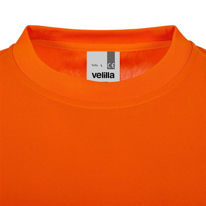 Camiseta poliéster reciclado manga larga cinta segmentada VELILLA