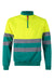 Sudadera bicolor con media cremallera VELILLA 305701