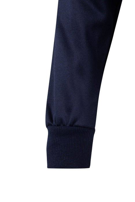 Sudadera bicolor con media cremallera cinta segmentada VELILLA