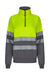Sudadera bicolor con media cremallera cinta segmentada VELILLA